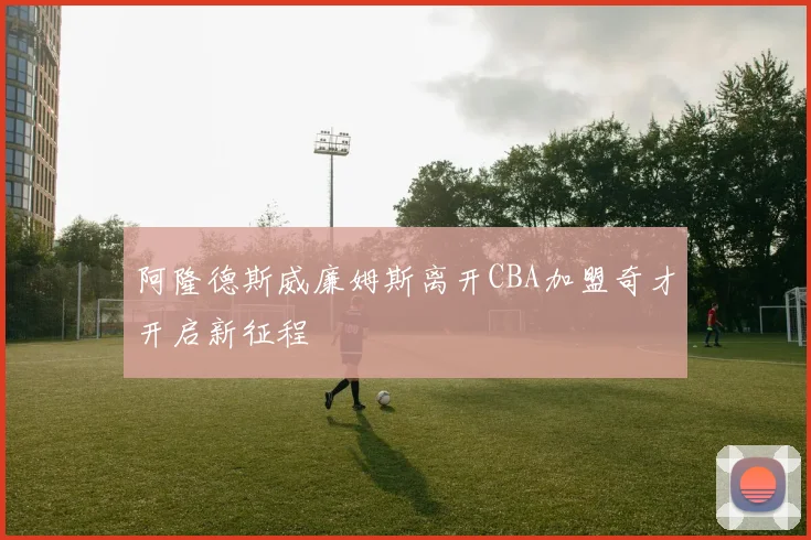 阿隆德斯威廉姆斯离开CBA加盟奇才开启新征程