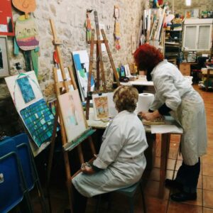 clases de dibujo y pintura en Pamplona